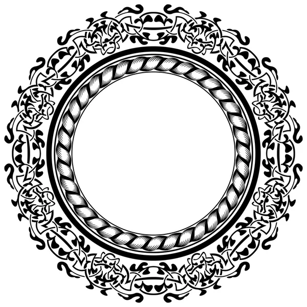 Black frame — Stock Vector