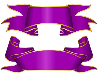 Mor şerit koleksiyonu