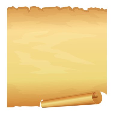 Parşömen büyük altın kaydırma