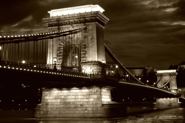 Budapest Noches — Foto de Stock
