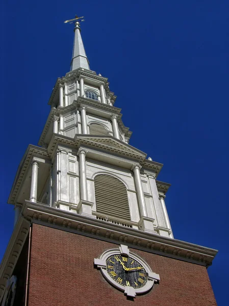 Oude noorden kerk steeple — Stockfoto