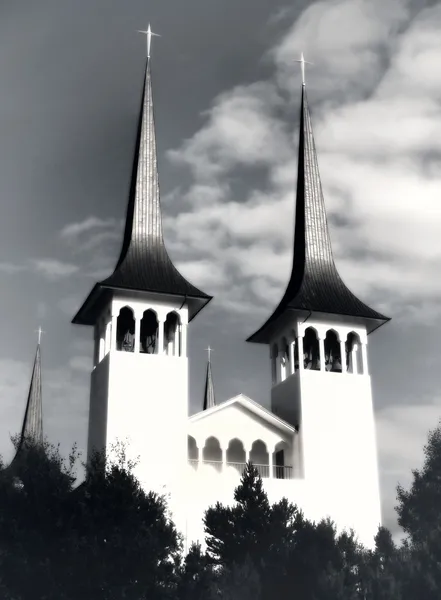 Reykjavik kerk — Stockfoto