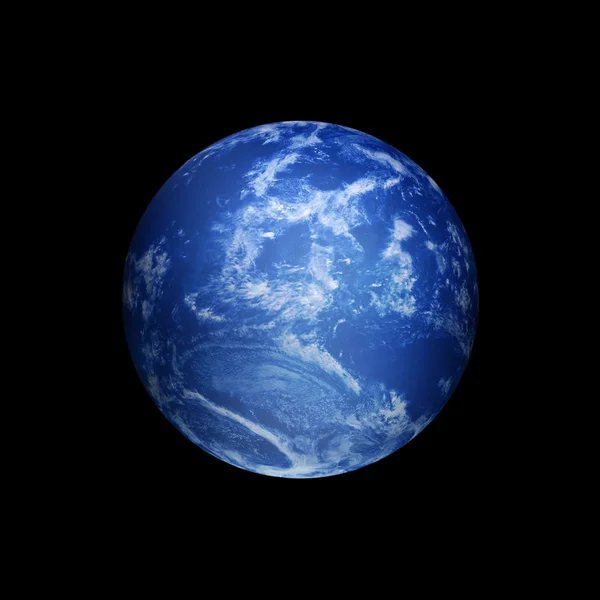 Blue earth — Stock Photo, Image
