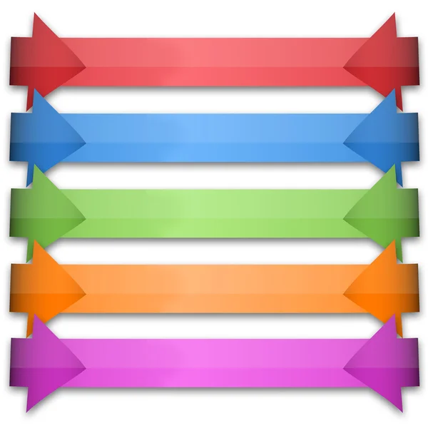 Kleurrijke pijlen — Stockfoto