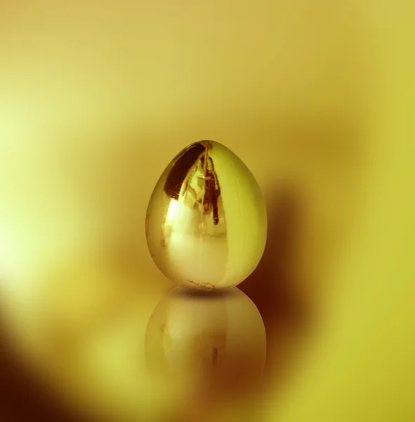 Goldenes Ei — Stockfoto