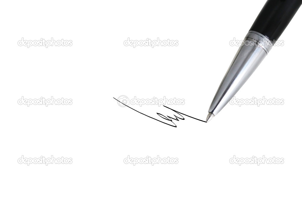 Pen and signature