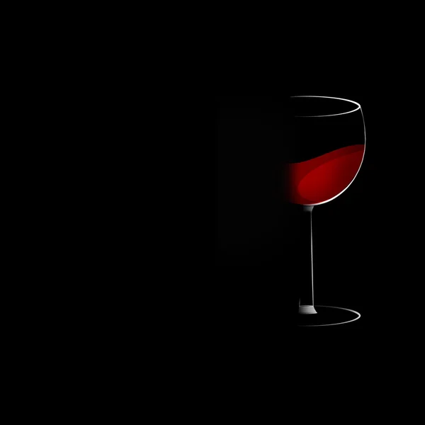 Ein Glas Wein — Stockfoto