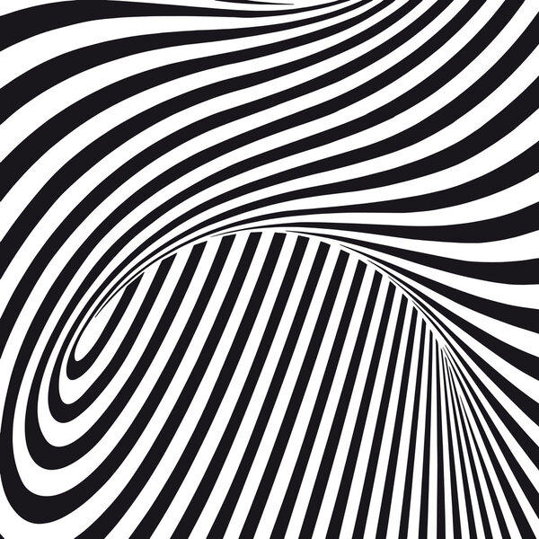 Абстрактное черно-белое