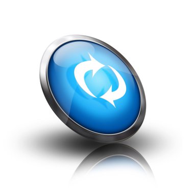 yenileme simgesi mavi