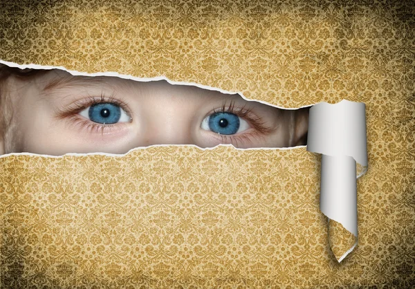 Children's eyes — Stock Photo, Image