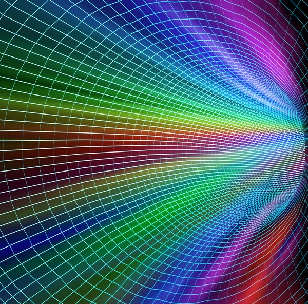 Abstract 3d tunnel — Stock Photo, Image