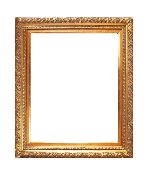 Oude antieke gouden frame — Stockfoto