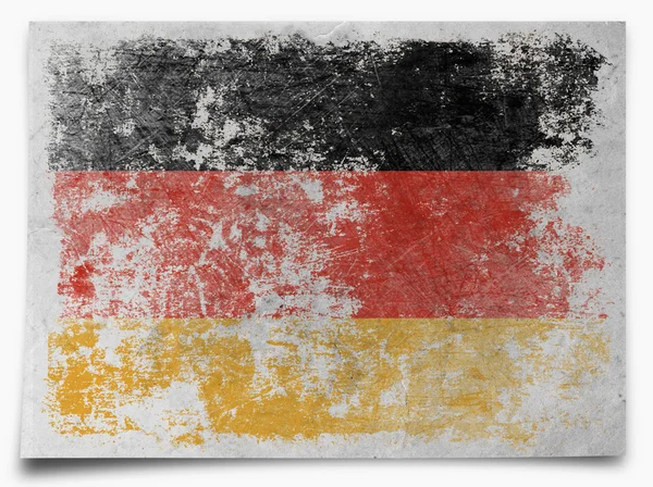 Allemagne drapeau grunge — Photo