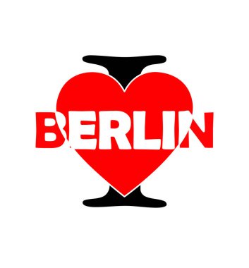 Kızıl bir kalbi olan Almanya 'nın Avrupa başkenti Berlin