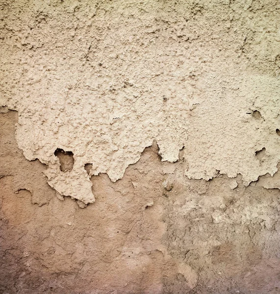 Cracked Wall Used Texture Scene Background — Foto Stock