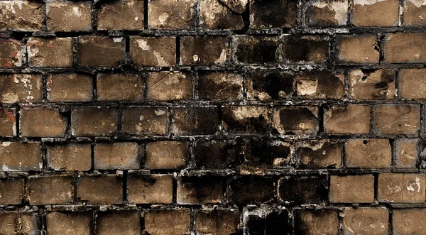 Old Brick Stone Wall Textured Background — Stockfoto