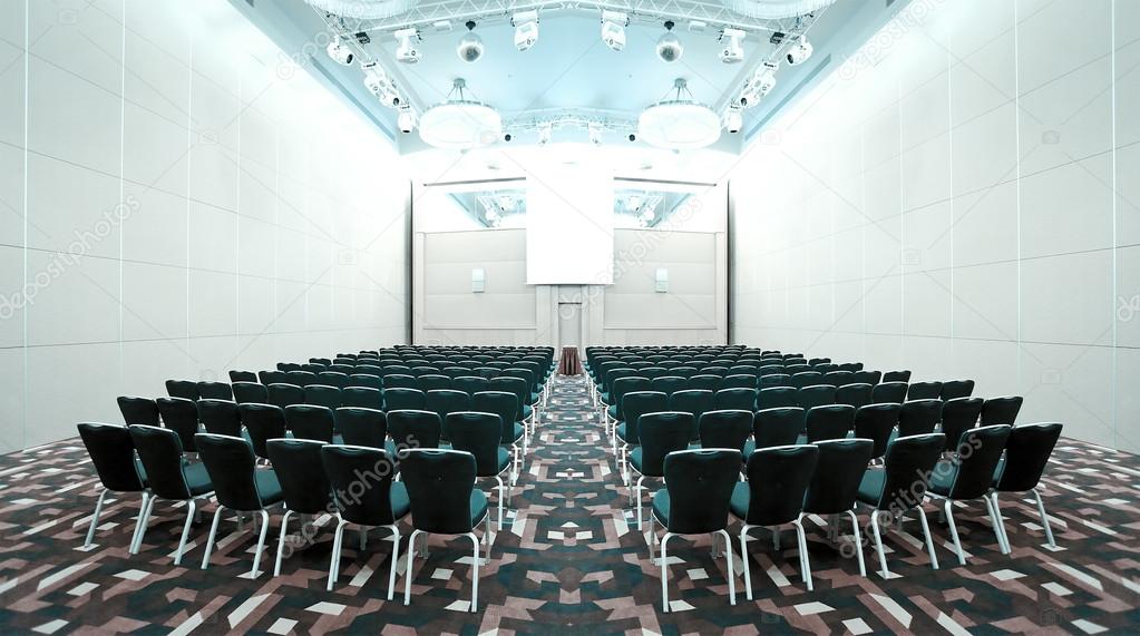 interior of modern conference hall