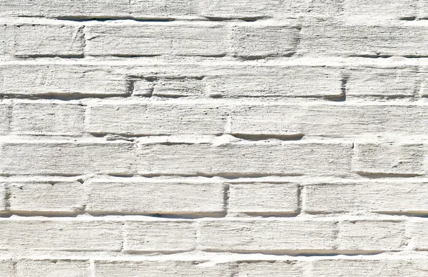 Textura de pared de ladrillo blanco — Foto de Stock