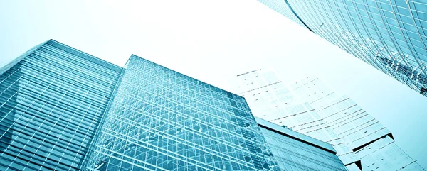 Panoramautsikt och perspektiv vidvinkel Visa att stål blå ba — Stockfoto