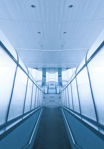 Contemporary airport interior — Stock Photo, Image