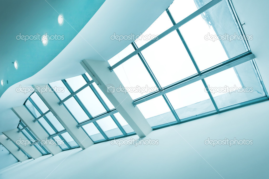 Contemporary glass roof