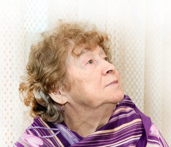 Elderly woman — Stock Photo, Image