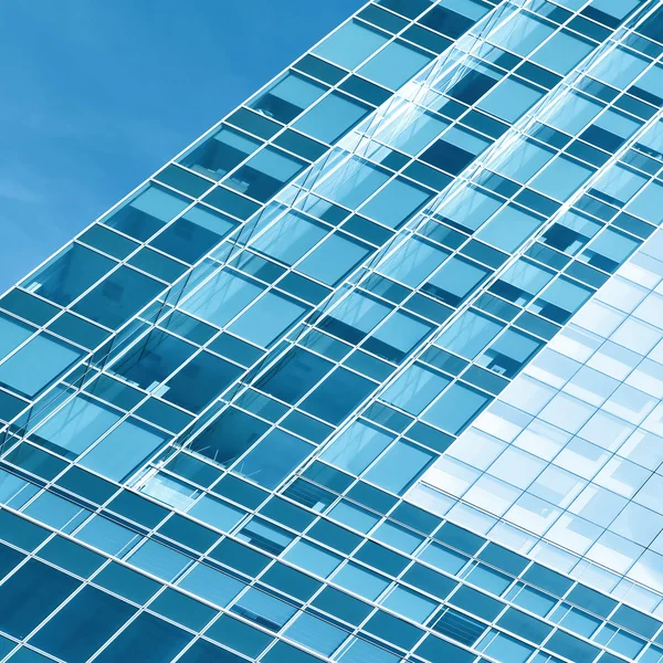 Modern glass wall — Stock Photo, Image