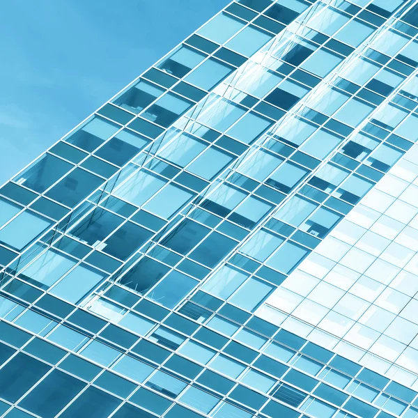 Modern glass wall — Stock Photo, Image