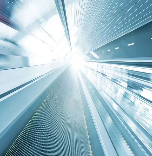 Escalator in business center — Stock Photo, Image