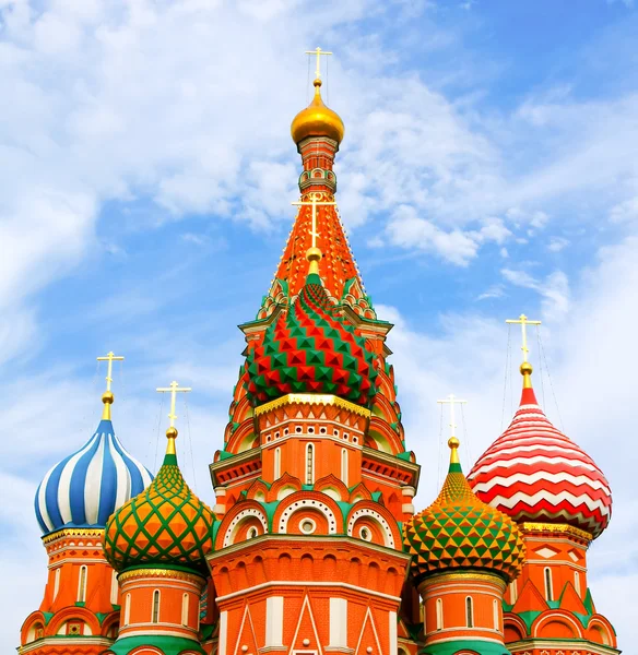 Kathedraal van Vasily de Gezegende — Stockfoto