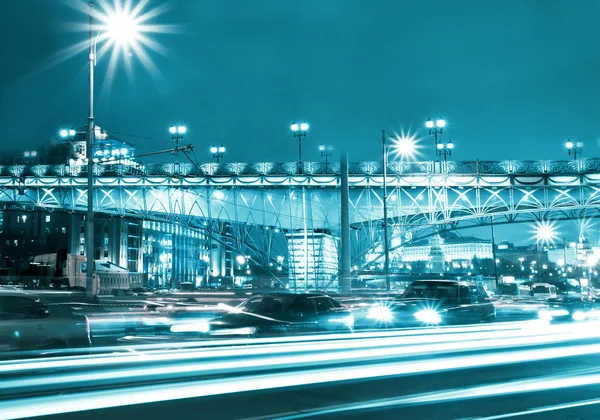 Cidade em Movimento — Fotografia de Stock