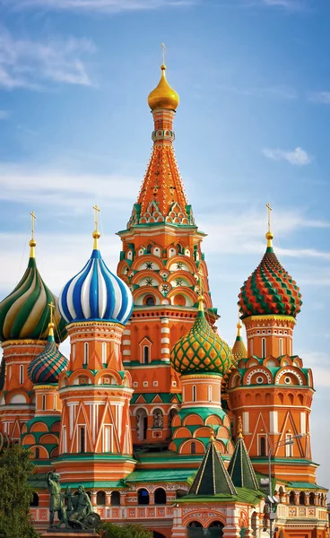 Moscow, Russia, Saint Basil's cathedral — Stock Photo, Image