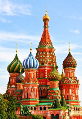Saint Basil's Cathedral, Moscow, Russia clipart
