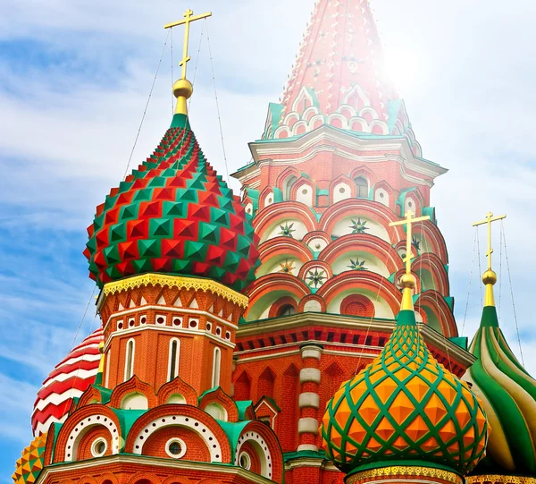 Catedral de San Basilio, Moscú, Rusia —  Fotos de Stock