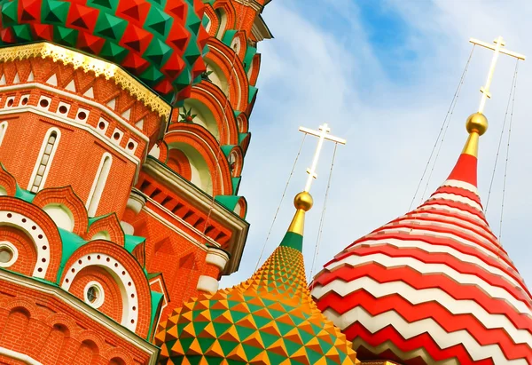 Katedrála sv. Basila, Moskva, Rusko — Stock fotografie