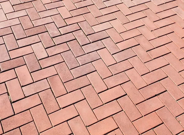 Background of textured red sidewalk — Stock Photo, Image