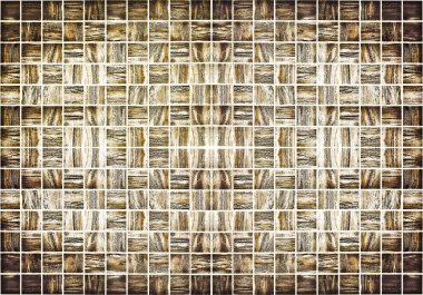 Altın mozaik doku arka plan