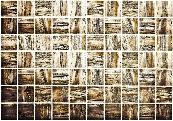 Texture mosaico dorato — Foto Stock