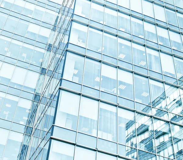 Met het oog op s hoog stijgingsgebouw wolkenkrabbers — Stockfoto