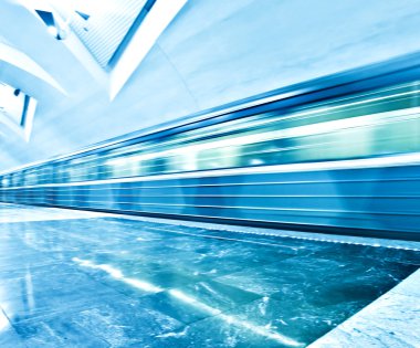 modern açık mavi ışıklı bakış açısı geniş açı görünümünü ve