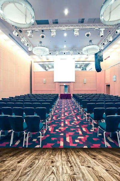 Interior de la moderna sala de conferencias —  Fotos de Stock