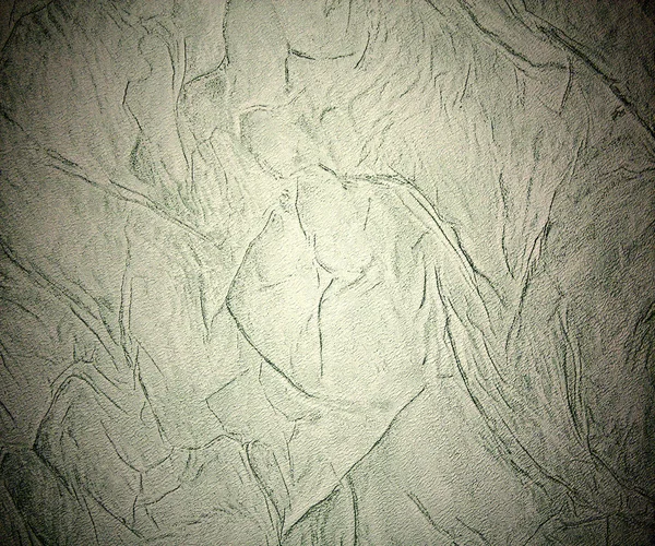Yaşlı buruşuk kağıt arka plan olarak soluk — Stok fotoğraf