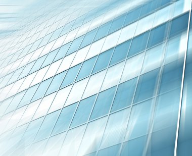 panoramik ve perspektif geniş açı çelik mavi arka plan cam yüksek artış binanın gökdelenler gece iş kavramı başarılı endüstriyel mimari, modern futuristik şehir görünümünü