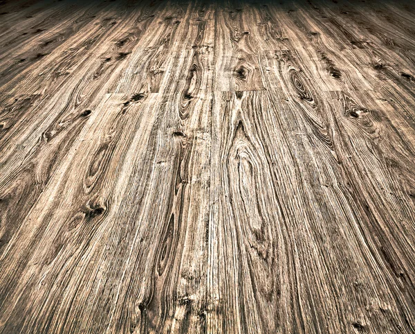Background of an old natural wood room with messy and grungy texture inside neglected and deserted interior — Stock Photo, Image