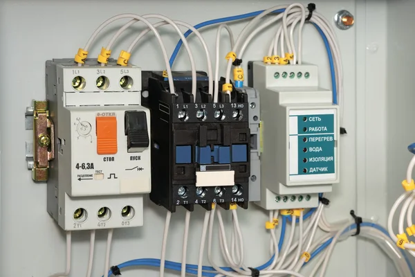 Electroshield pump control. — Stock Photo, Image
