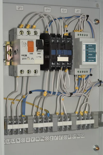Electroshield pump control. — Stock Photo, Image