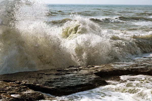 Sturm auf dem Kaspischen Meer. — Stockfoto