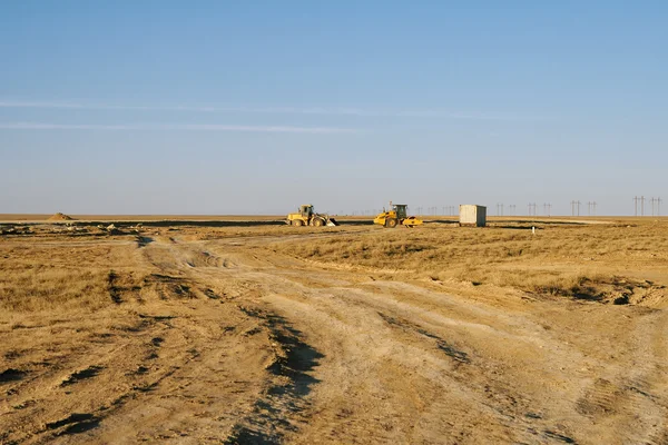 Laying a new road. — Stock Photo, Image