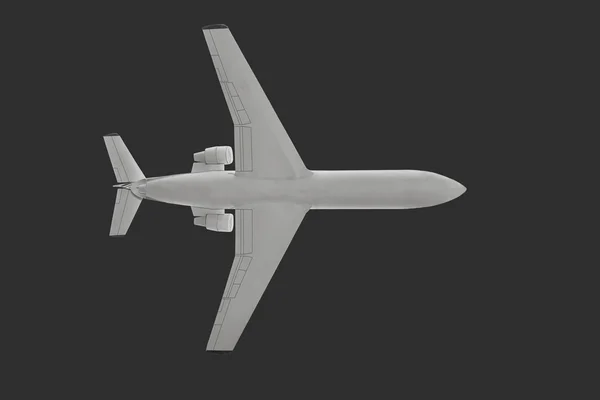Utasszállító repülőgép. — Stock Fotó