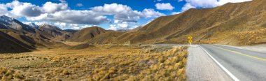 Lindis Pass, New Zealand clipart
